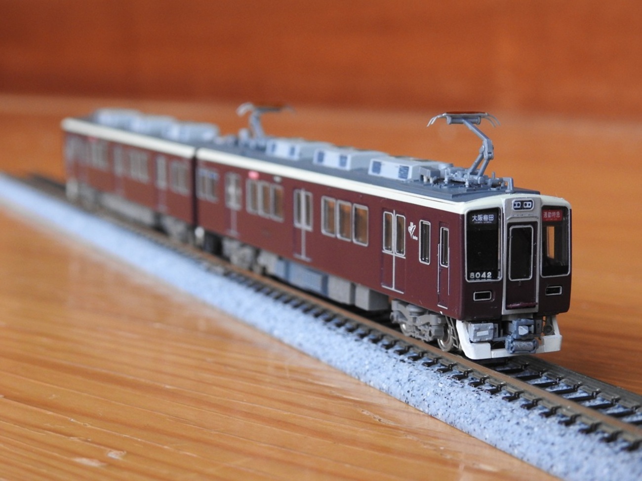 GREENMAX】阪急8000系(8042F)の作業が終わり出場！ - 新つなぐ