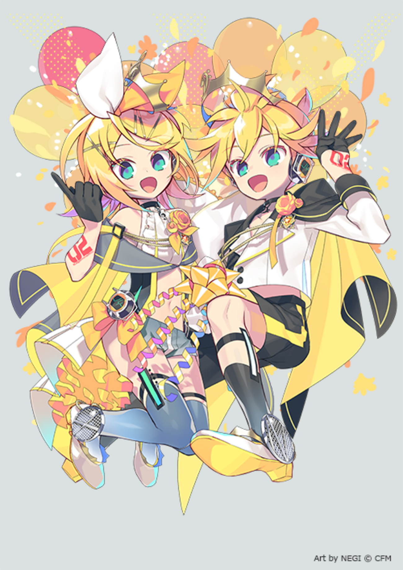 鏡音リン・レンが設定年齢「14歳」に追いつく「14歳の誕生日」を祝う 