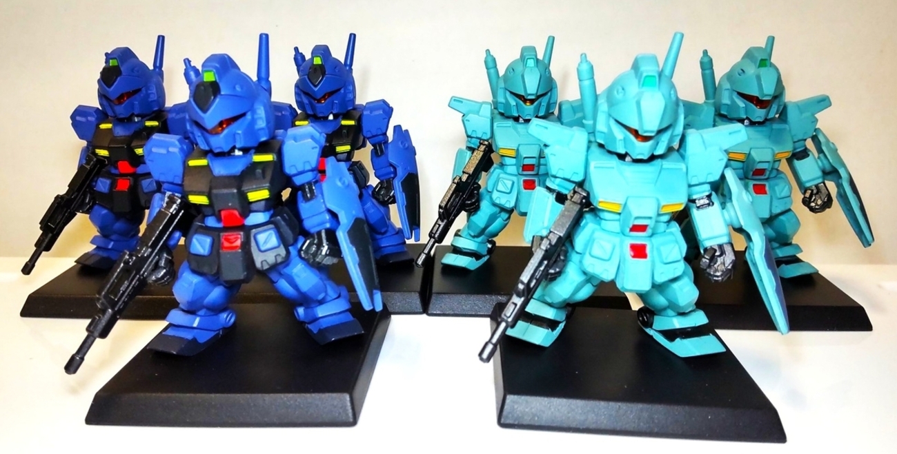 ガンダムコンバージ＃28 ジム・カスタム ジム・クゥエル レビュー