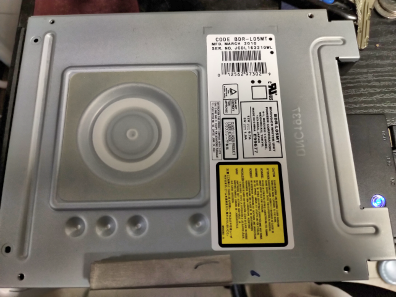 DVR-BZ130再び分解。 - GunGunMeteoの備忘録