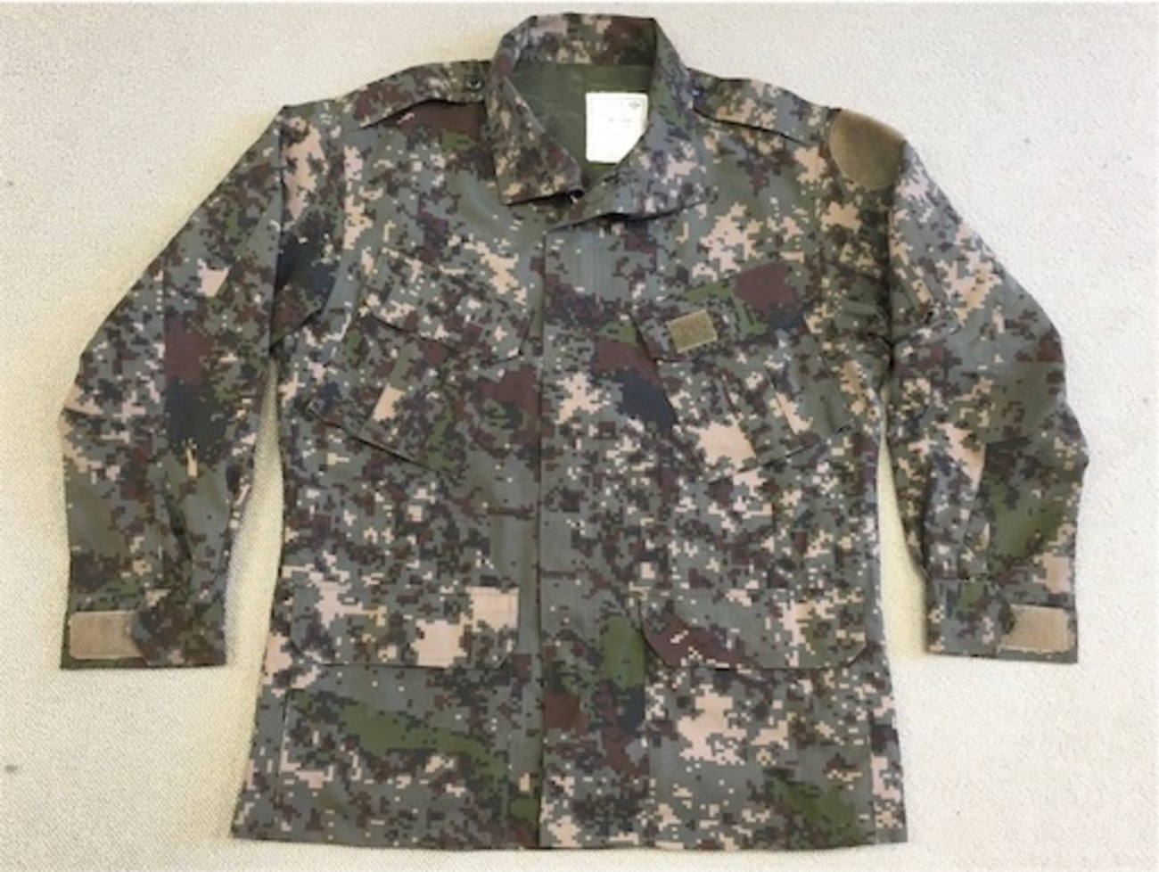 北朝鮮軍と同じパターンです！【韓国の軍服】陸軍迷彩フィールド 