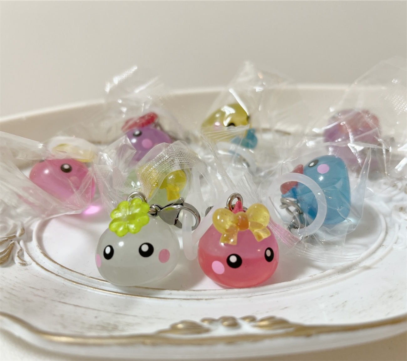 ほっぺちゃん めじるしアクセサリー』のガチャガチャを引いた！ - たぬ 