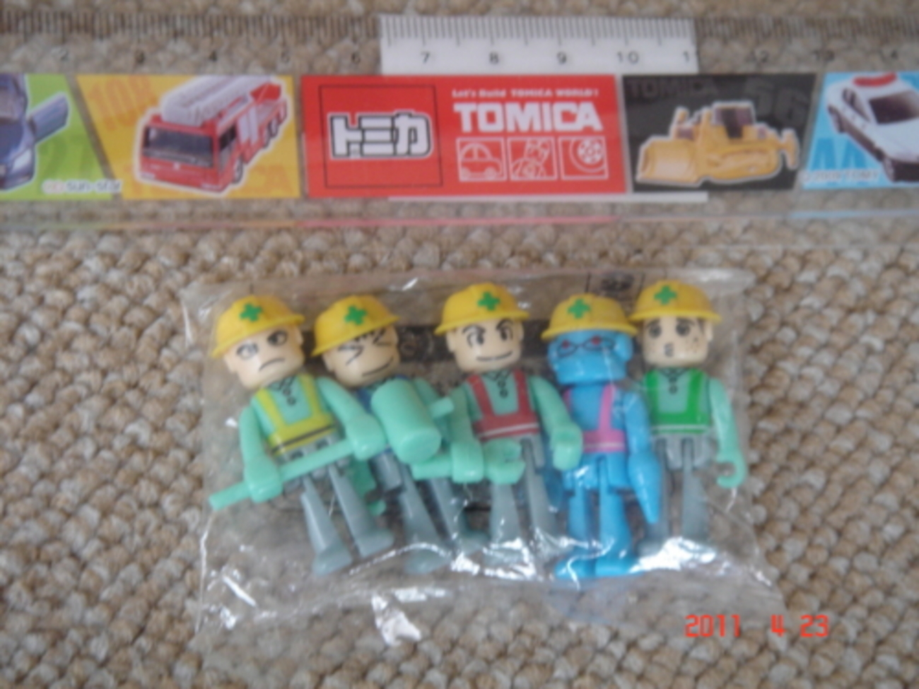 プラキッズ整備士5人衆が届いたぞー！ - コマ松ブログ