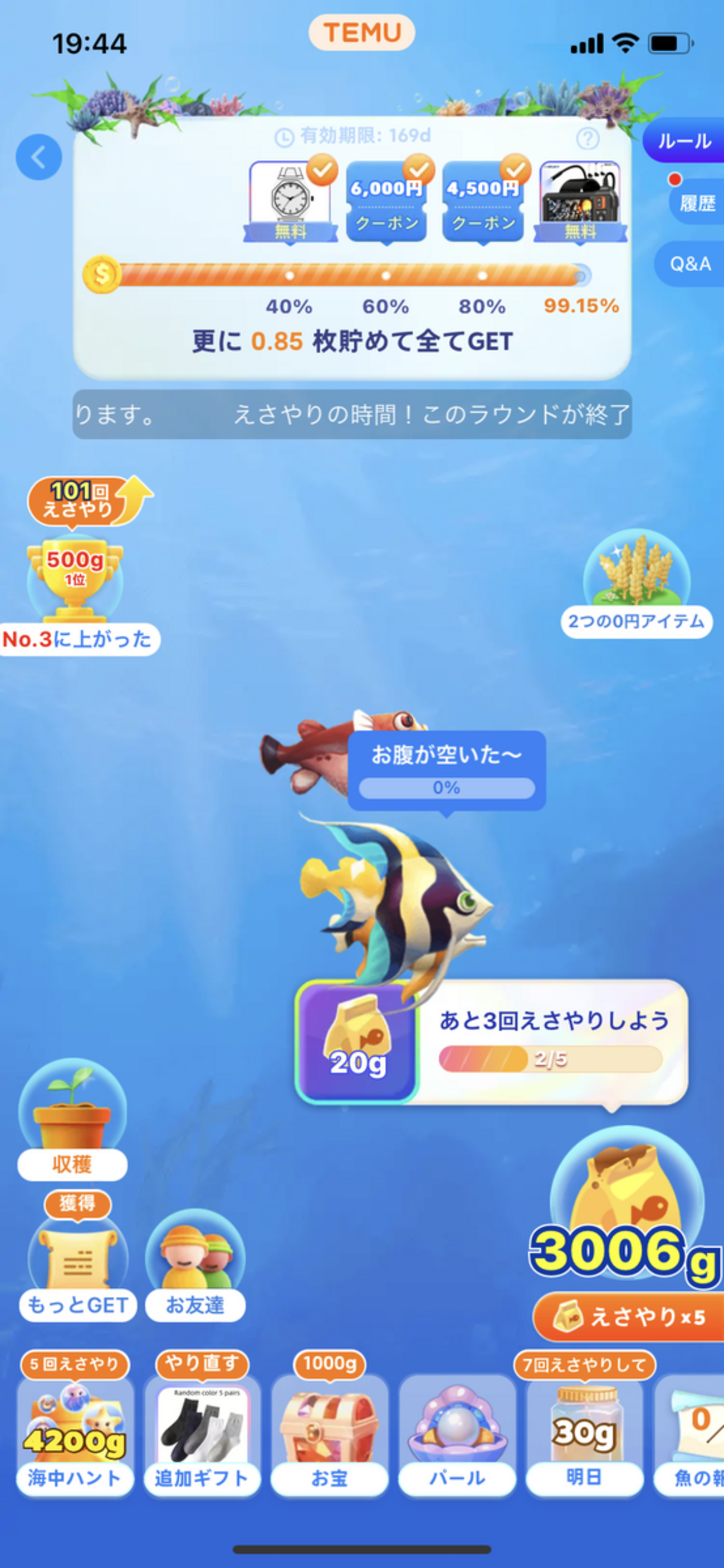 TEMUの苦行「お魚パクパク」について - はてなブログを毎日書いていたら10Kg痩せました！