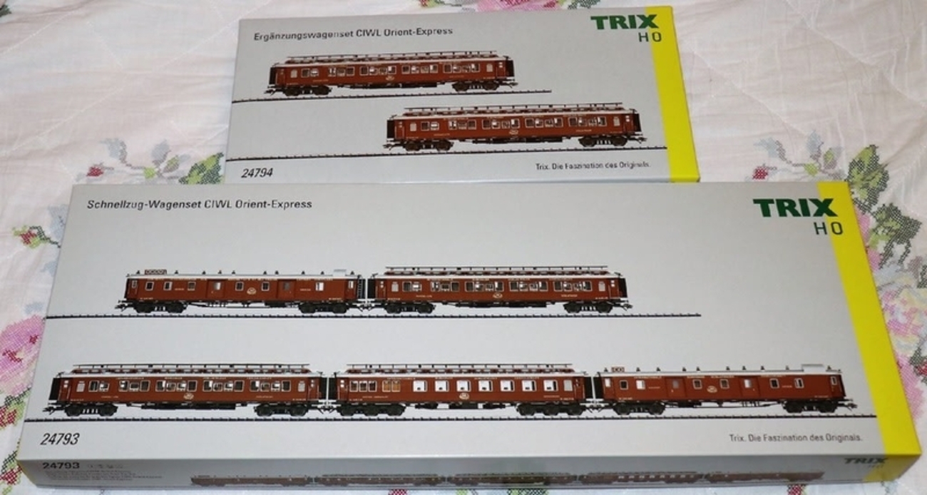 【新車導入】 HO Trix CIWL客車 - [Capricious Model Rail Factory] ** 気まぐれ鉄道模型工房