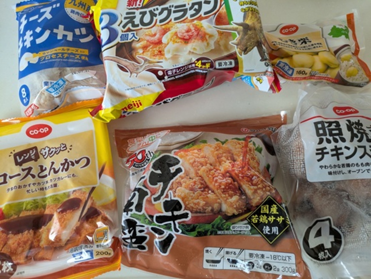 先週と今週のコープ注文品 - インコ日和