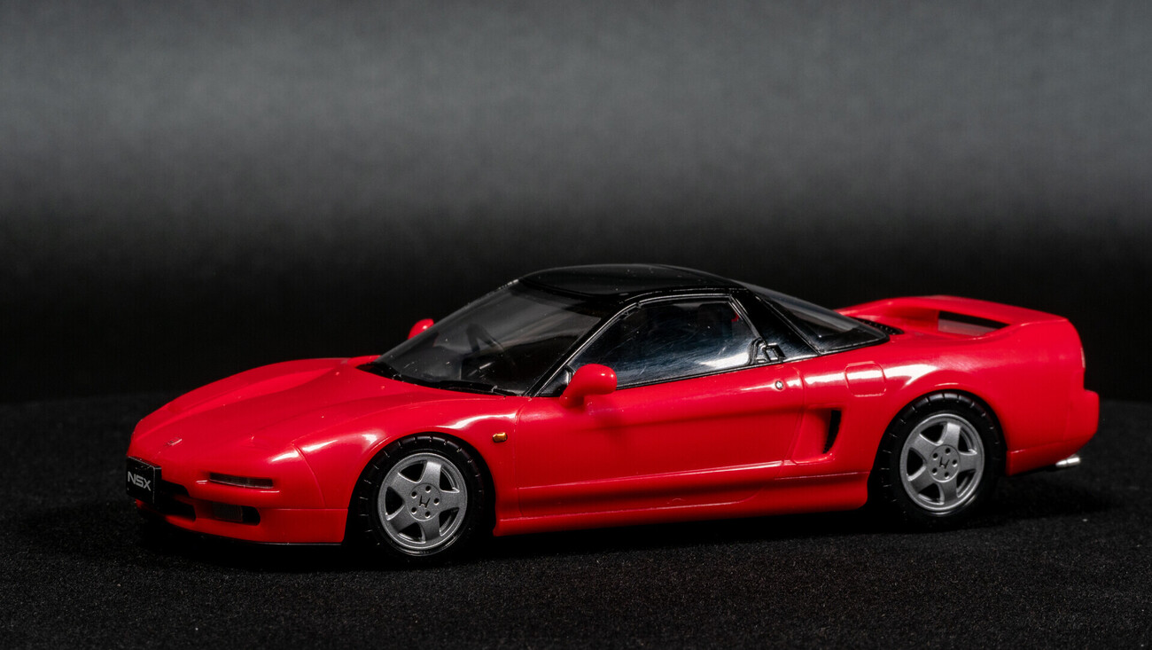 carmodel 製作・レビュー】アオシマ 楽プラ 1/32 HONDA NA1 NSX