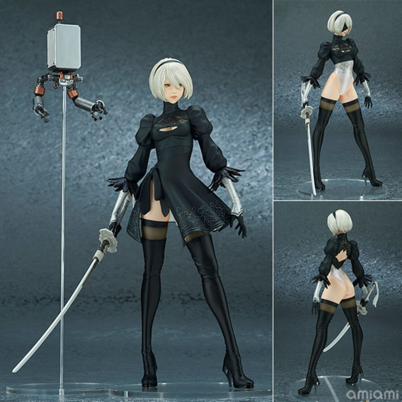 NieR:Automata 2B ニーアオートマタ(放熱スカート非装着ボディ) 放熱スカートを外すと太ももが露に！『ニーア オートマタ』より