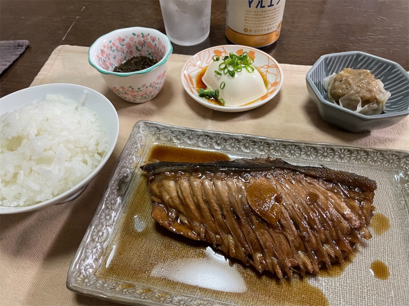 本マグロハーモニカ 煮付け@我が家 - めんのほそ道