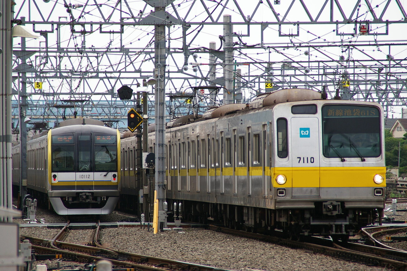 東京メトロ有楽町線・副都心線 10000系 4K60P】東京メトロ有楽町線・副都心線10000系電車(三菱IGBT-VVVF
