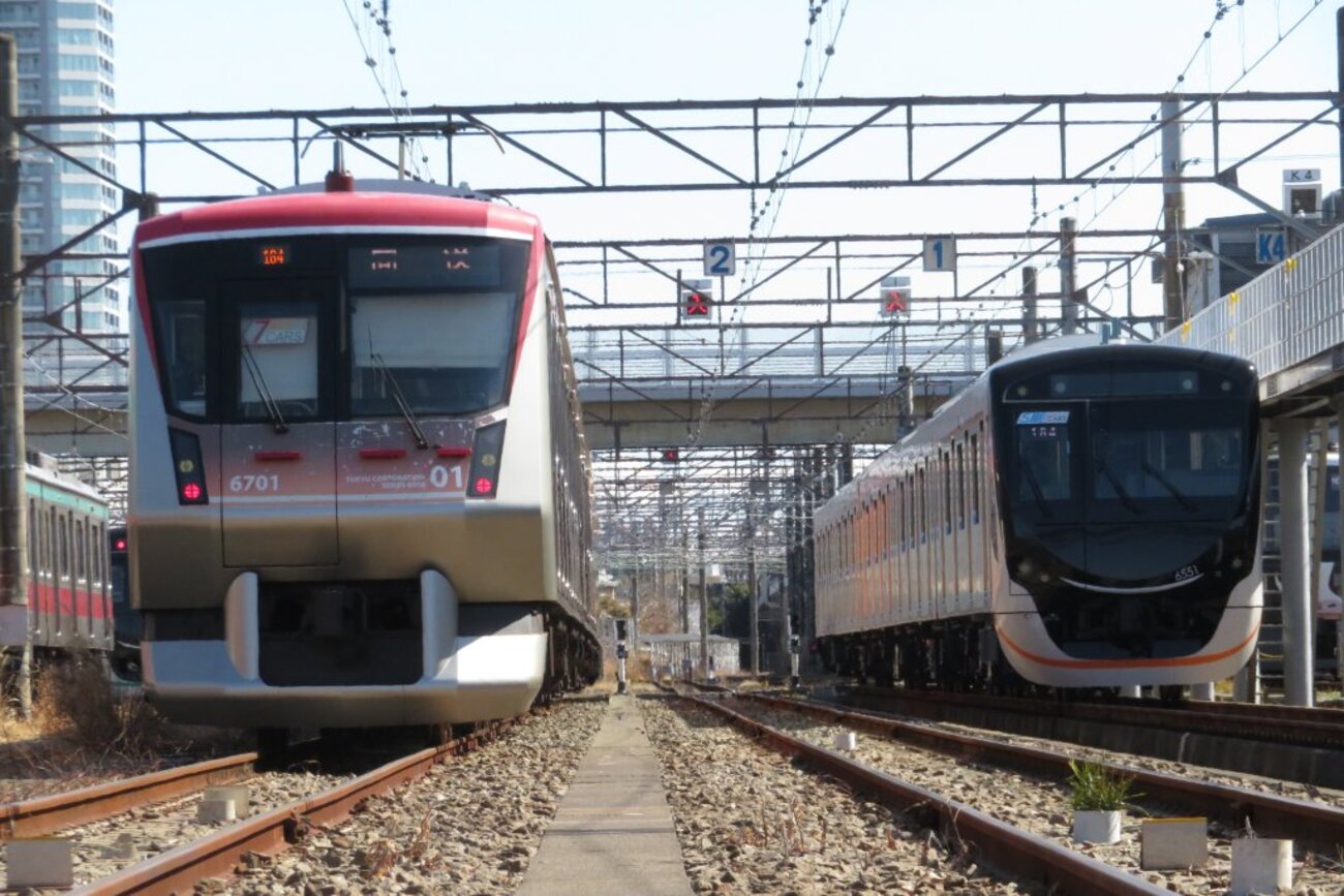 東急長津田検車区に新6020系を見に行く、ついでに恩田も - ローカル線