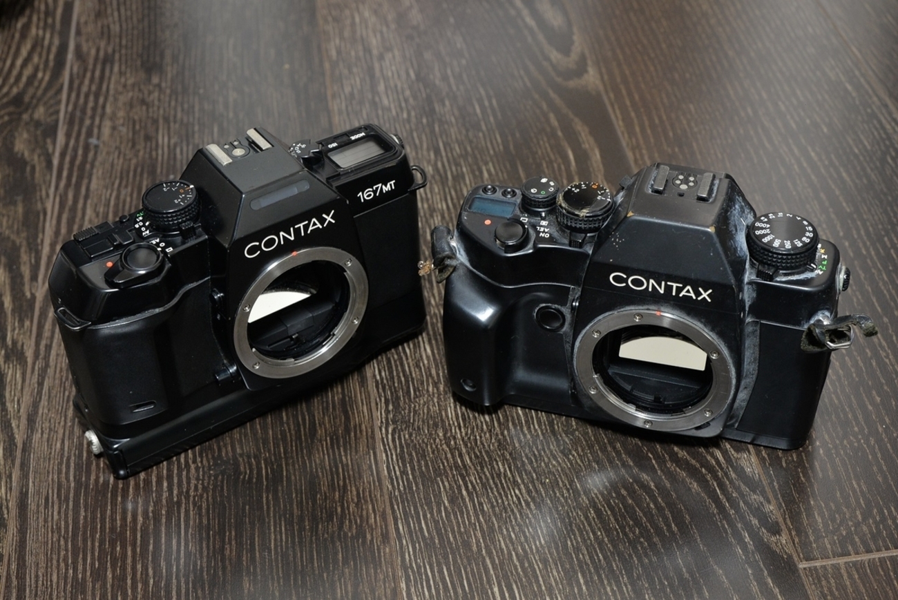 CONTAX 167MT / CONTAX RX - SADAの心躍るブログ～ジャンクコーナーで 