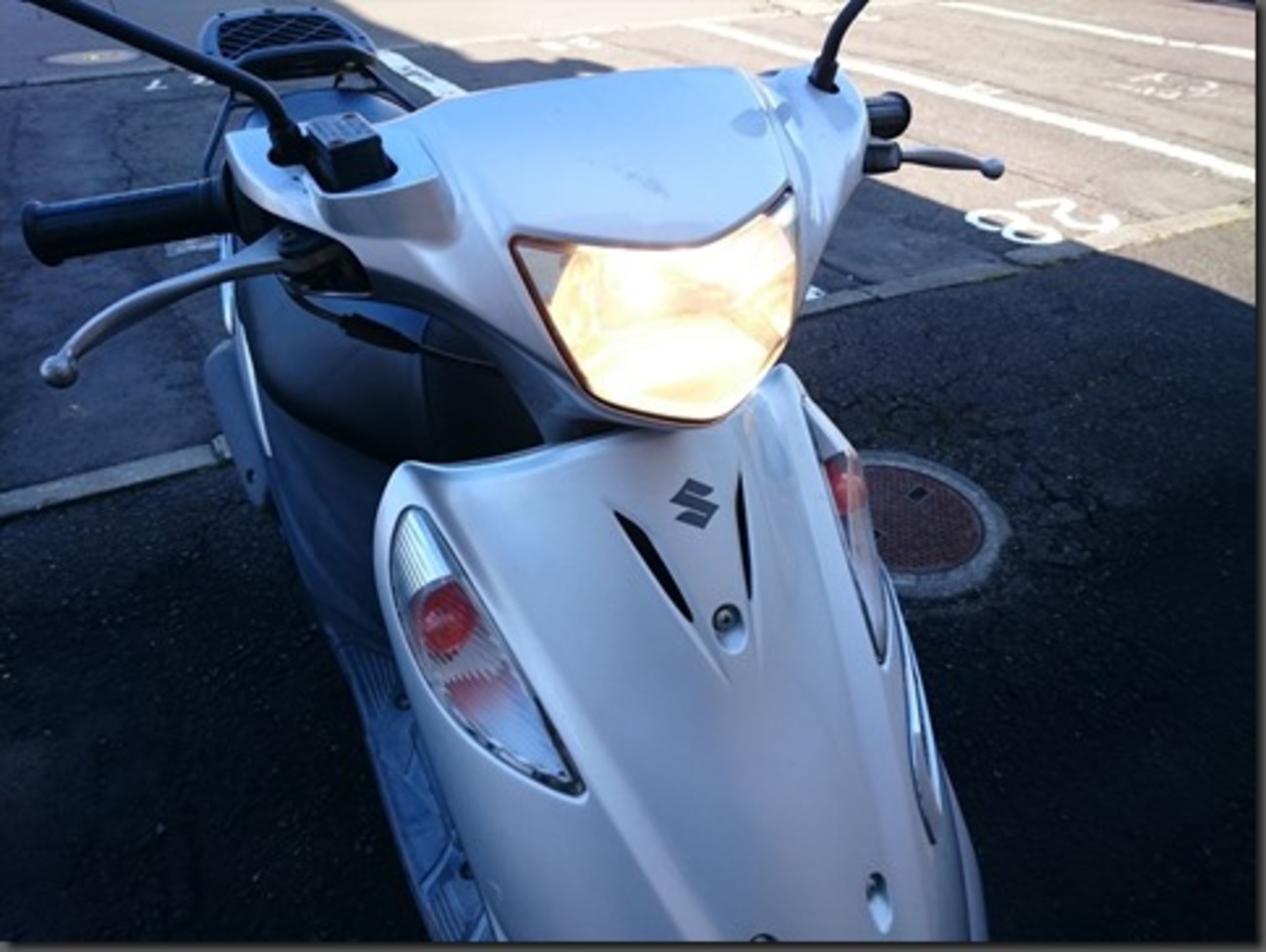 アドレスV125GのヘッドライトLED化 - 乗ったり直したり