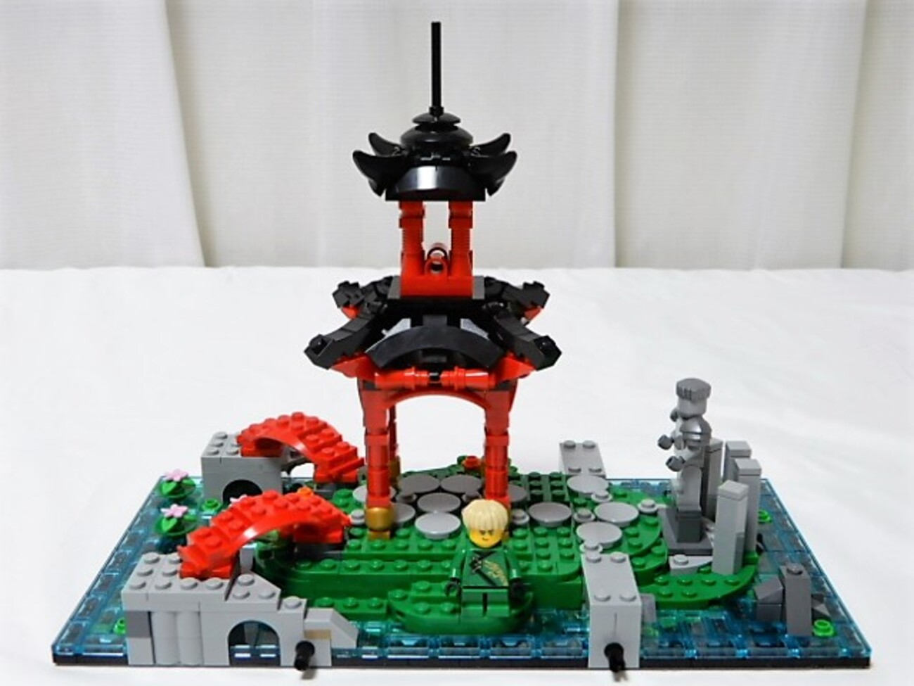 LEGO 71741 ニンジャゴーシティ・ガーデン ㉓～㉖ 完成 - 小さな世界