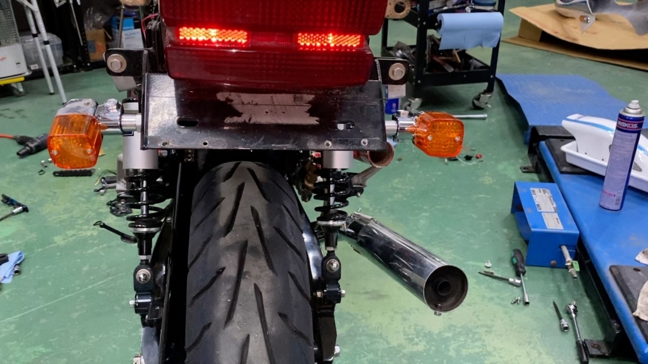 XJR400CBXウインカー取り付け3点キット XJR400CBXウインカー取り付け3 