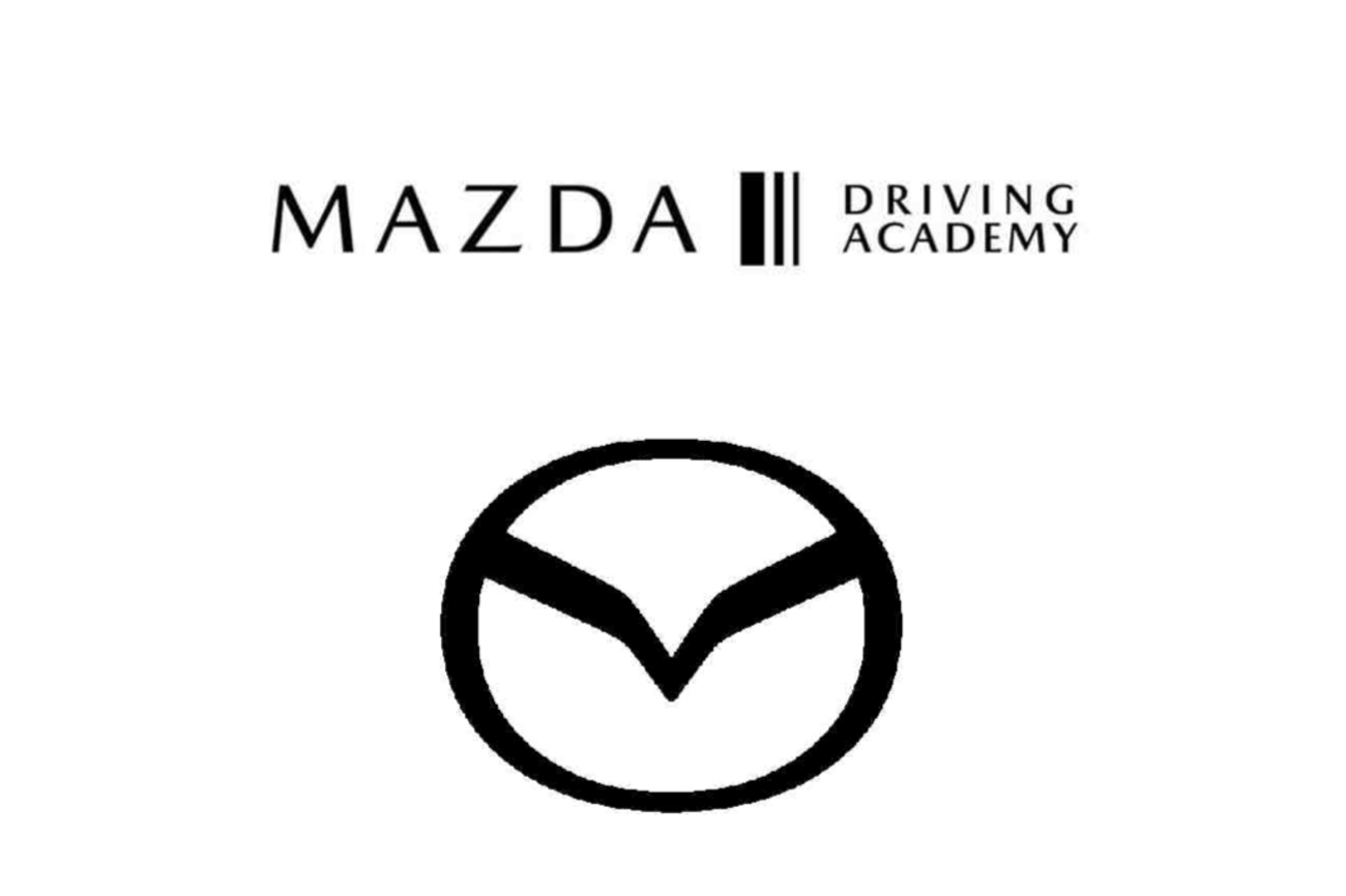 マツダが「リニューアルされたMAZDA DRIVING ACADEMYのロゴ」と 