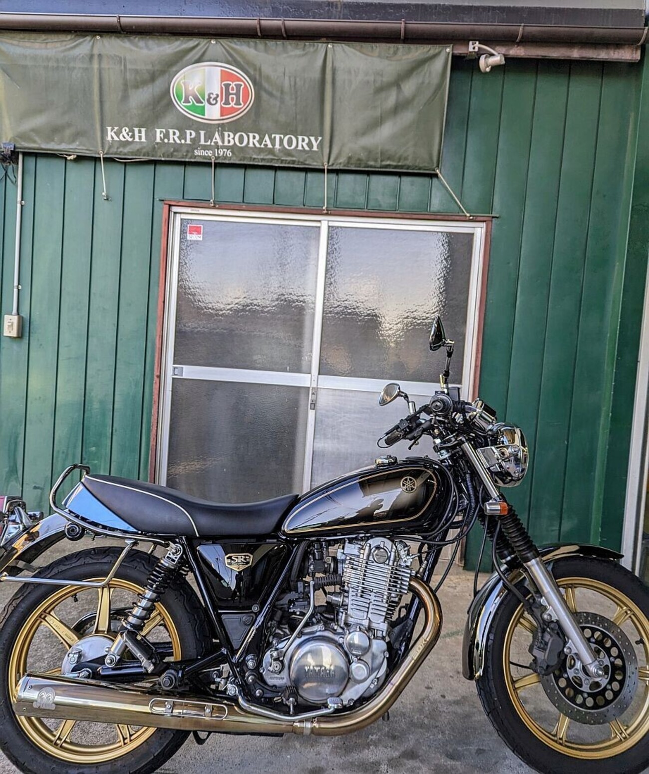 sr400 K＆Hシート 低め