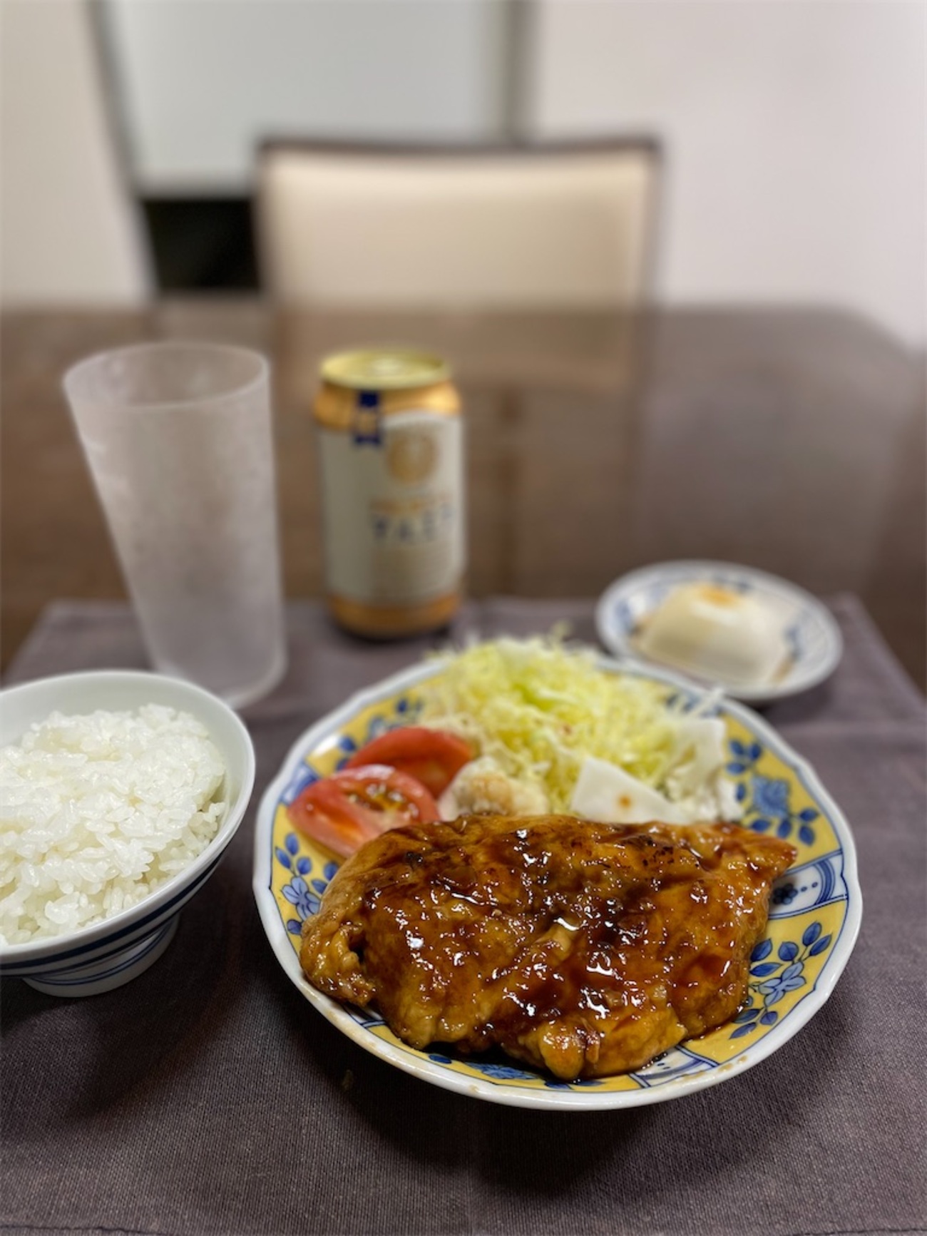 照り焼きチキン@我が家 - めんのほそ道
