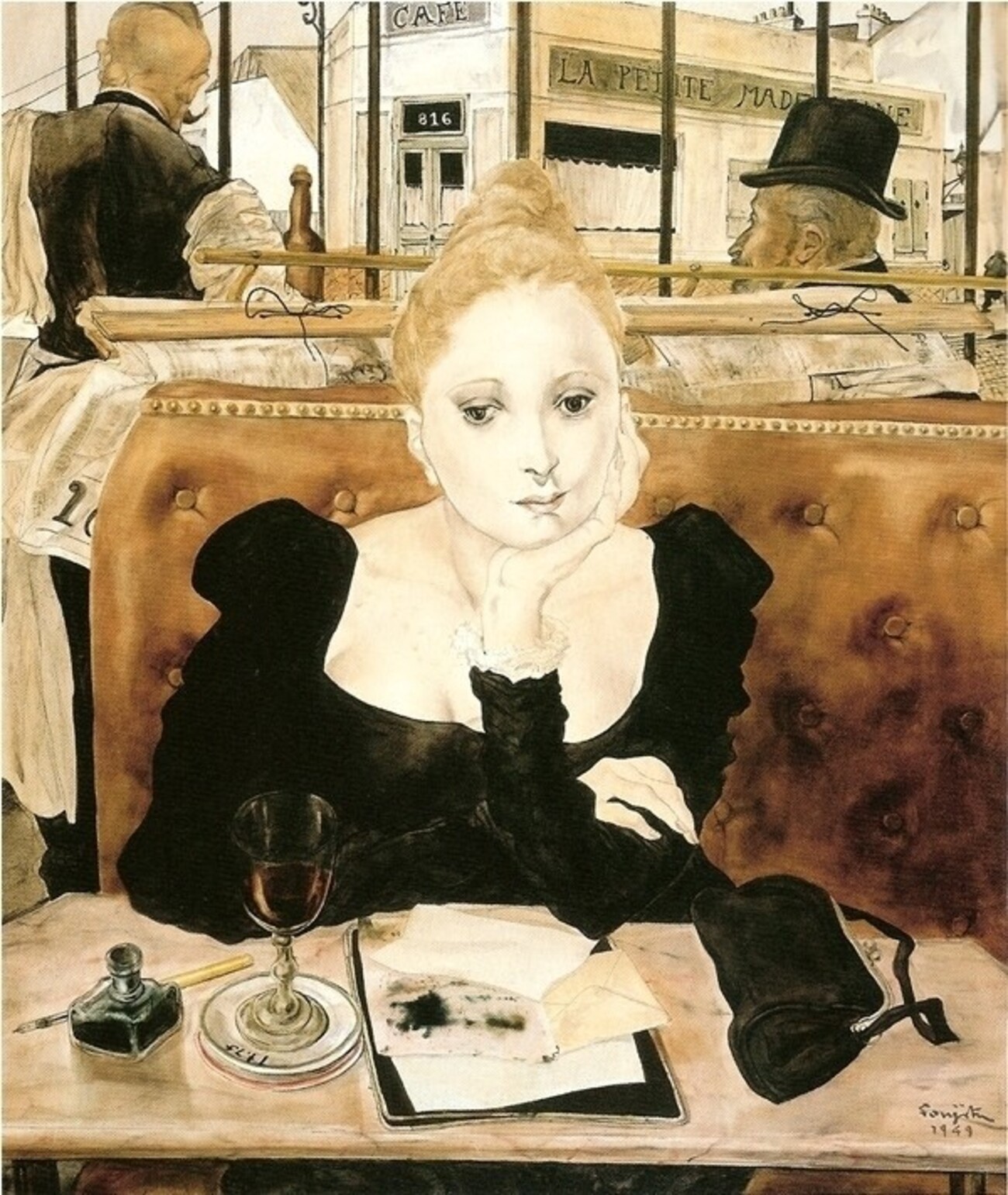 藤田嗣治 パリからの恋文（後半） - Le ciel bleu sur Europe