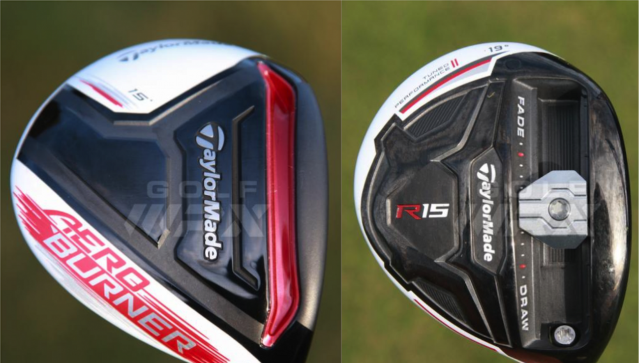 テーラーメイド フェアウェイウッド R15 とエアロバーナー 