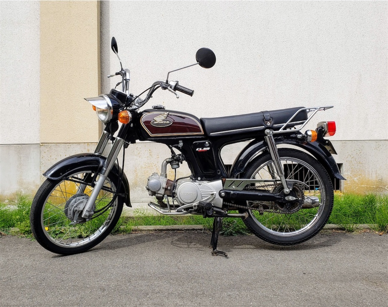 ベンリーカスタム】HONDA CD50 シート交換！ - がらくたガレージ