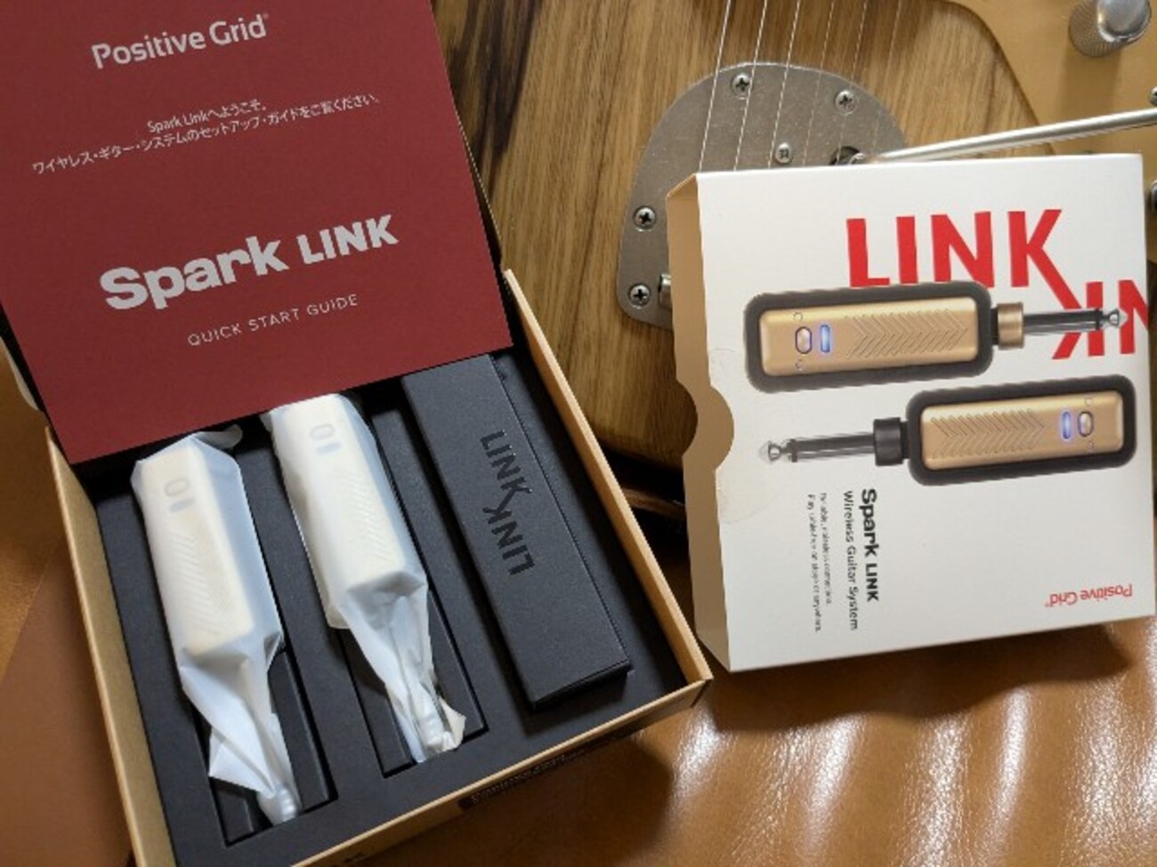 ギターにワイヤレスを導入してみたPositive Grid Spark LINK - 位相空間
