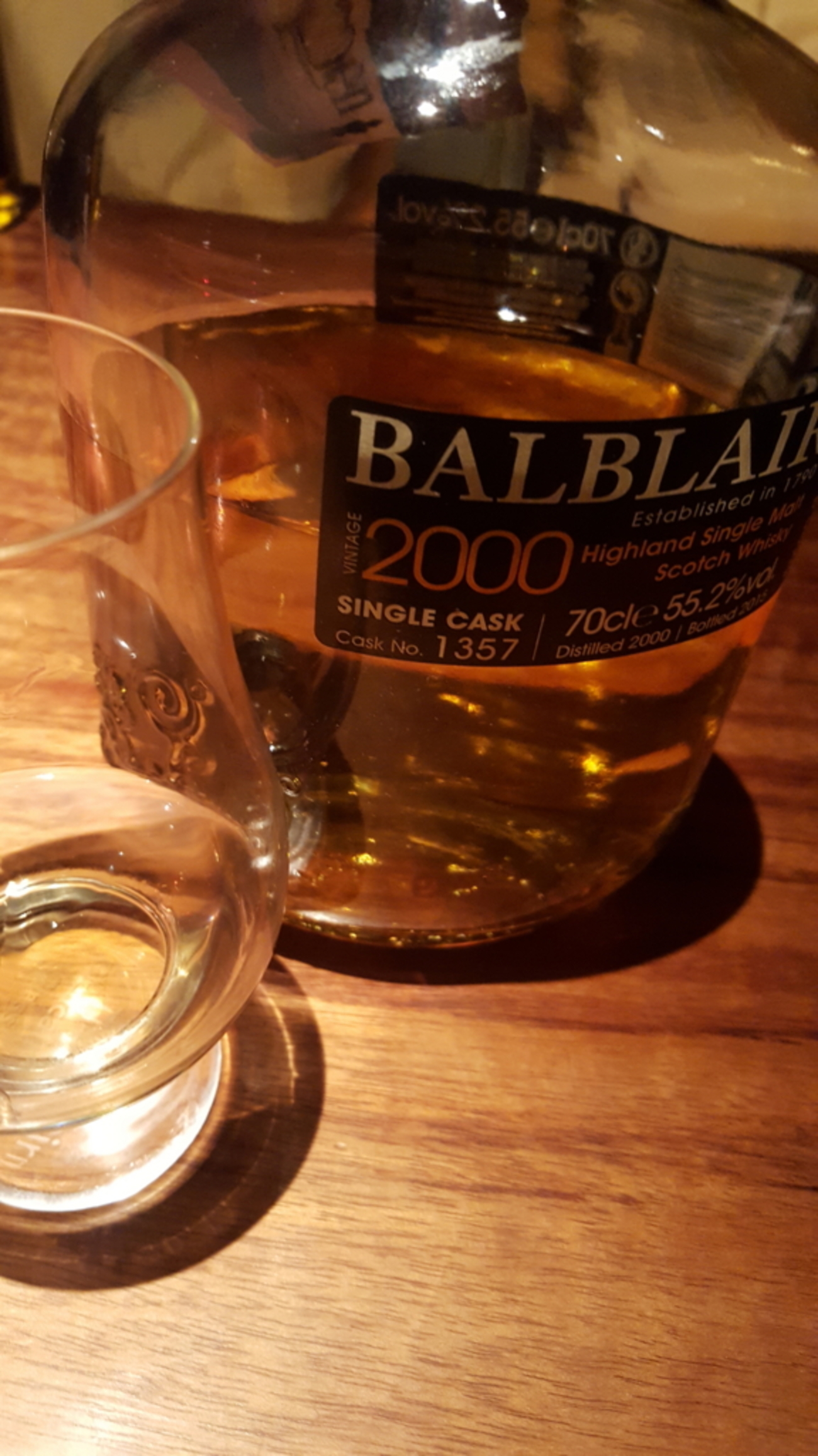 バルブレア BALBLAIR 2000 2nd Release ウイスキー