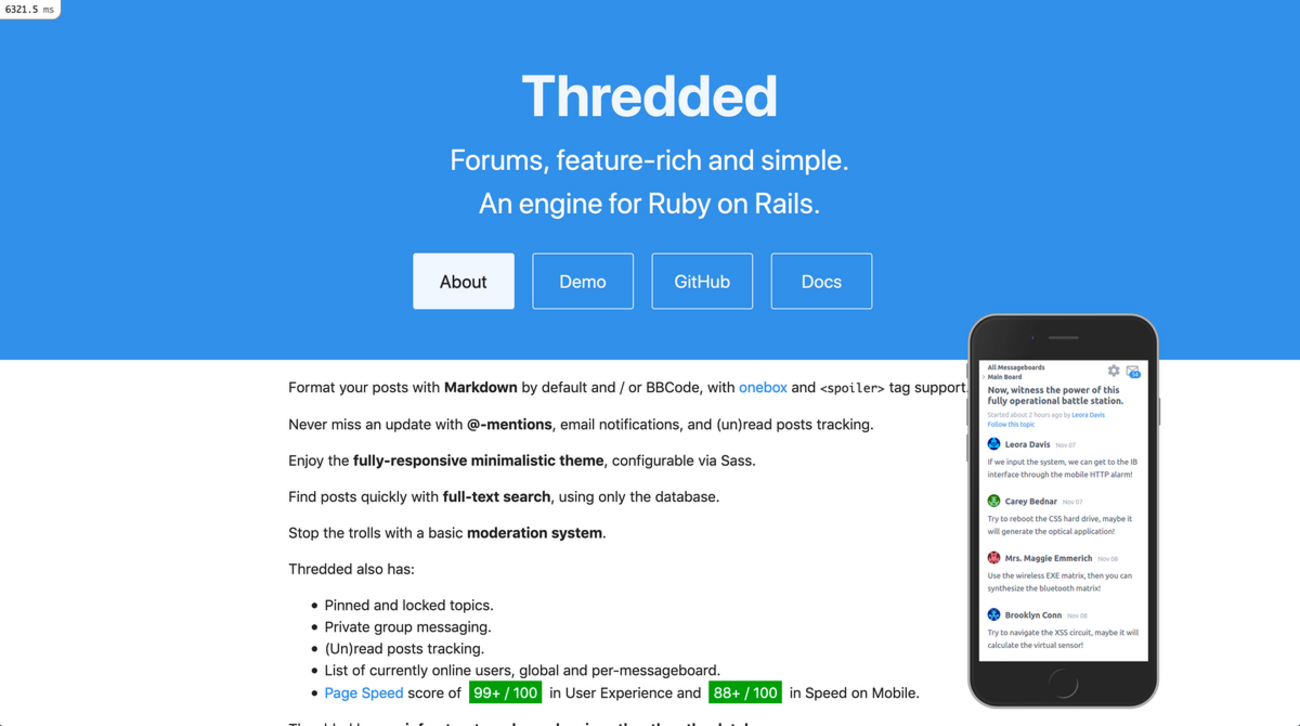 Ruby on Railsを使ったOSSを読む(thredded)