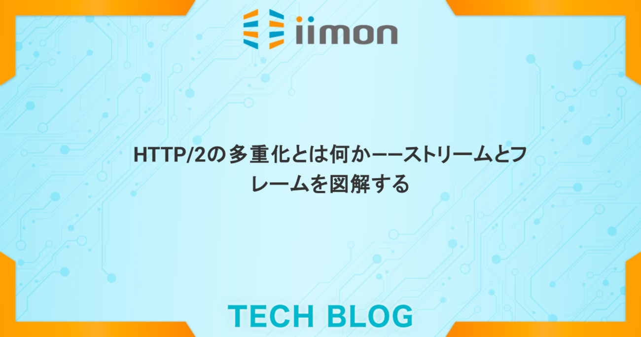 HTTP/2の多重化とは何か——ストリームとフレームを図解する