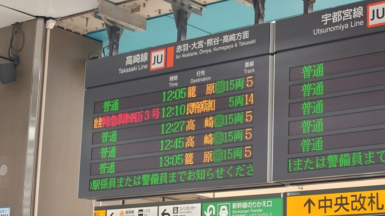 長野 黄色 - 上野 鉄道表示板 JR東日本 行先板 長野工場 鉄道