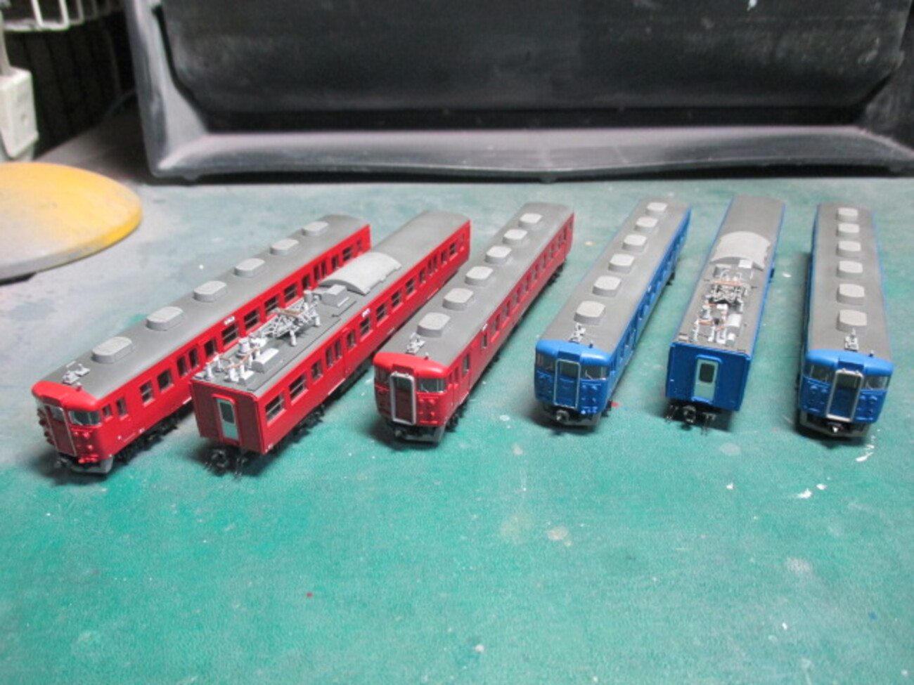 1038 鉄コレ改造中？車両いろいろ 鉄コレ 神鉄改造の残パーツで作った中間車 | 緩行線