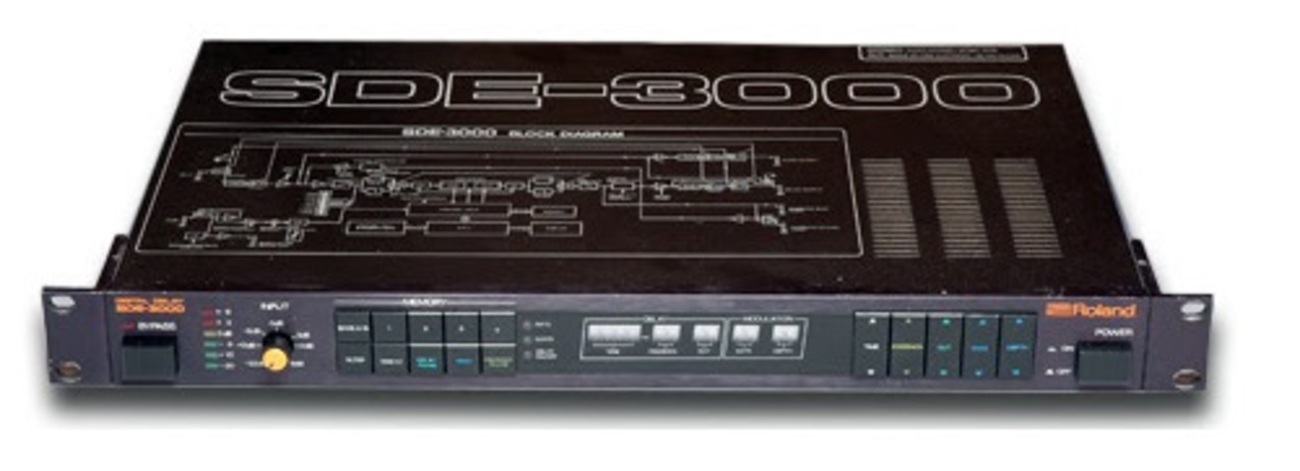 Roland SDE-2000 ディレイエフェクター 中空 