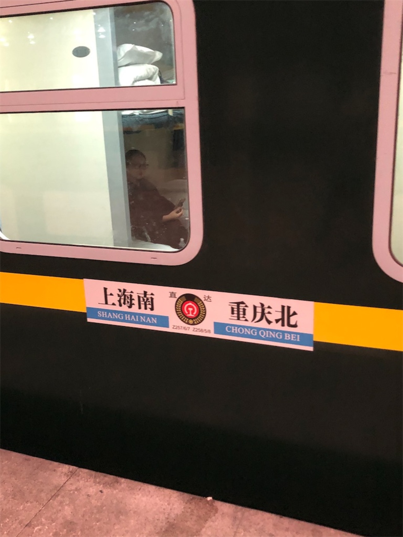 中国の夜行列車！上海南→重慶北 Z257次軟卧乗車記 - へんな旅行記