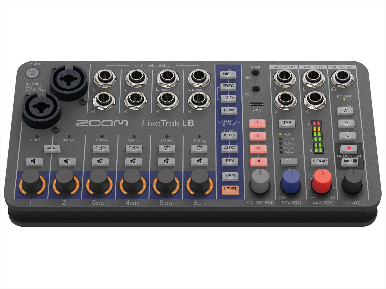 配信機器・PA機器・レコーディング機器 Zoom iQ6 ZOOM iQ6 XY Stereo Mic for iOS Devices｜ミュージックランドKEY