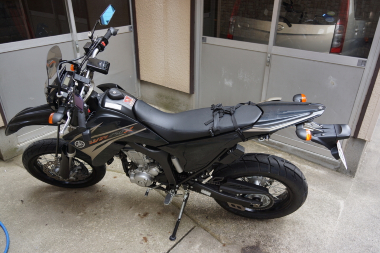 WR250X リヤキャリア - くうのバイクライフ