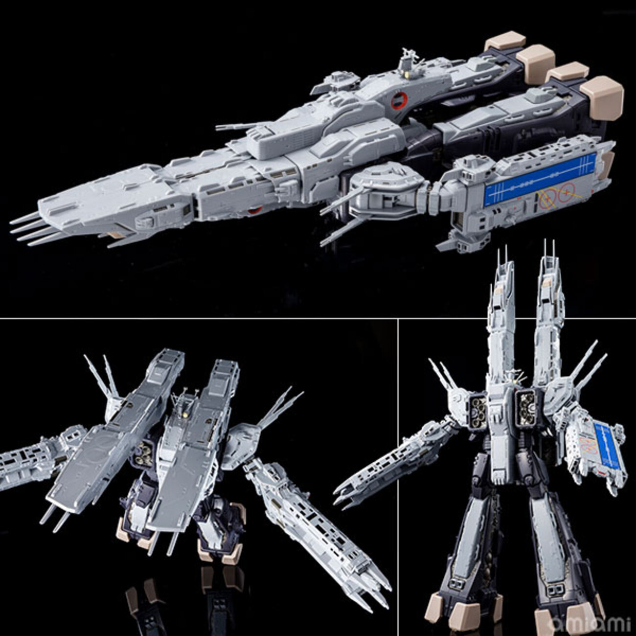 超時空要塞マクロス】愛・おぼえていますか「1/3000 完全変形 SDF-1 