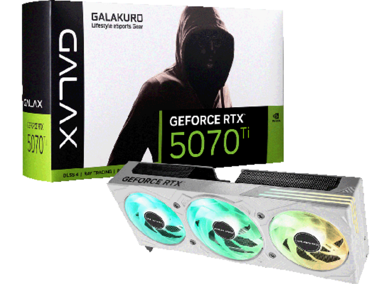 玄人志向】GeForce RTX 5070 Ti ホワイトグラフィックボード登場｜GK 