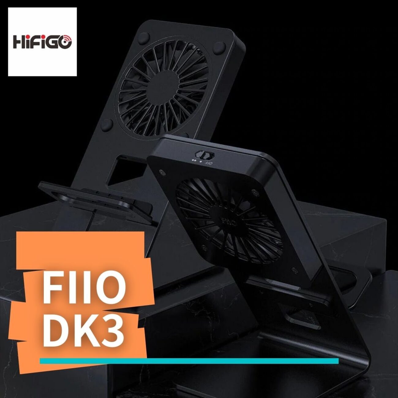 FiiO、冷却ファンを搭載したマルチファンクションドック「FiiO DK3」を 