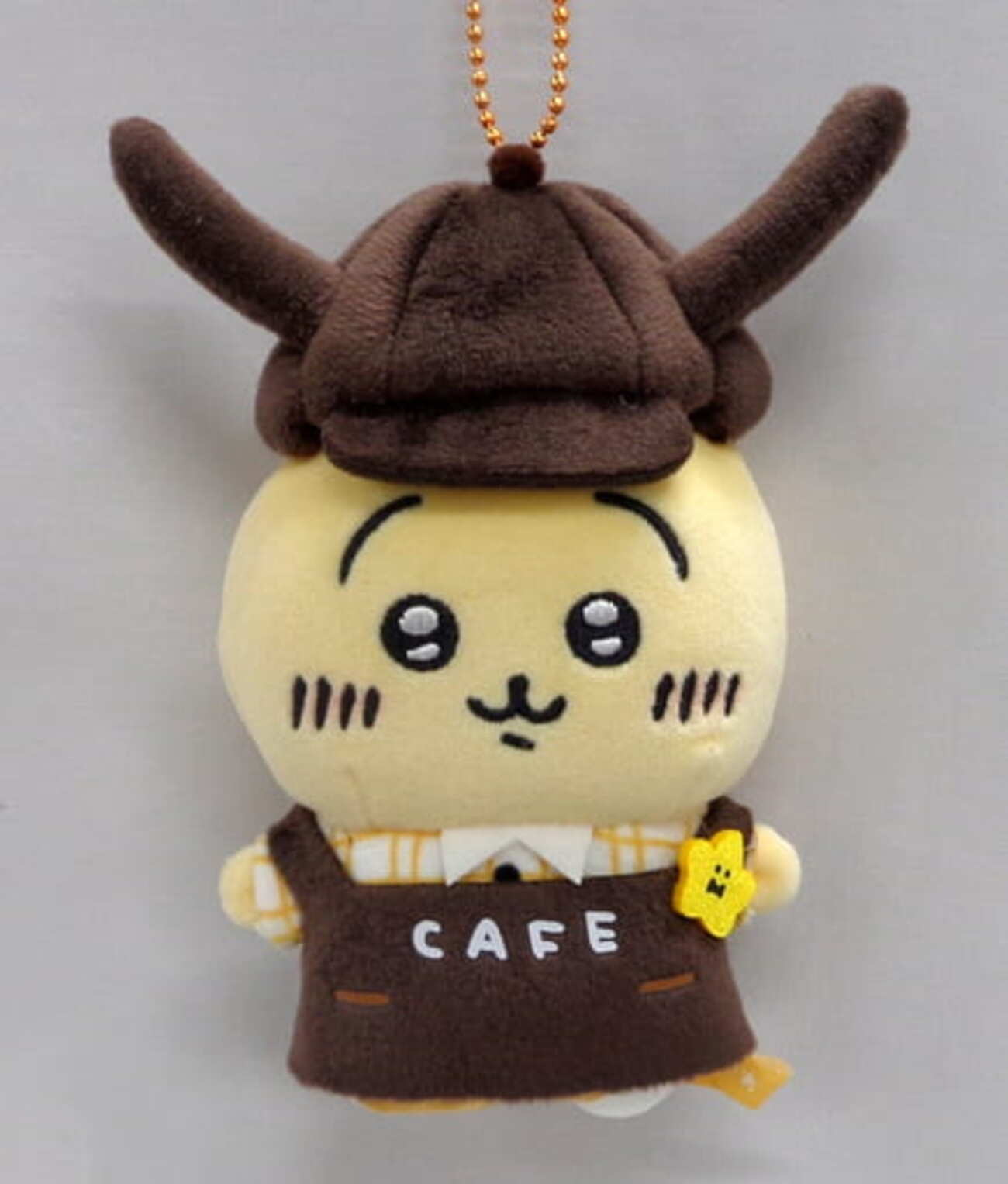 今うさぎ カフェの店員さんマスコット 「ちいかわカフェ in THE GUEST