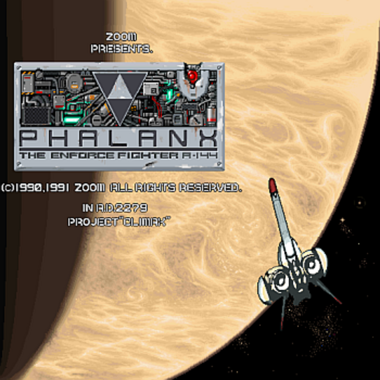 ファランクス 箱説付き Phalanx The Enforce Fighter A-144 