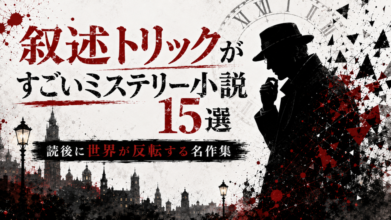 【2026年版】叙述トリックがすごいミステリー小説15選｜読後に世界が反転する名作集 - だいだい書店