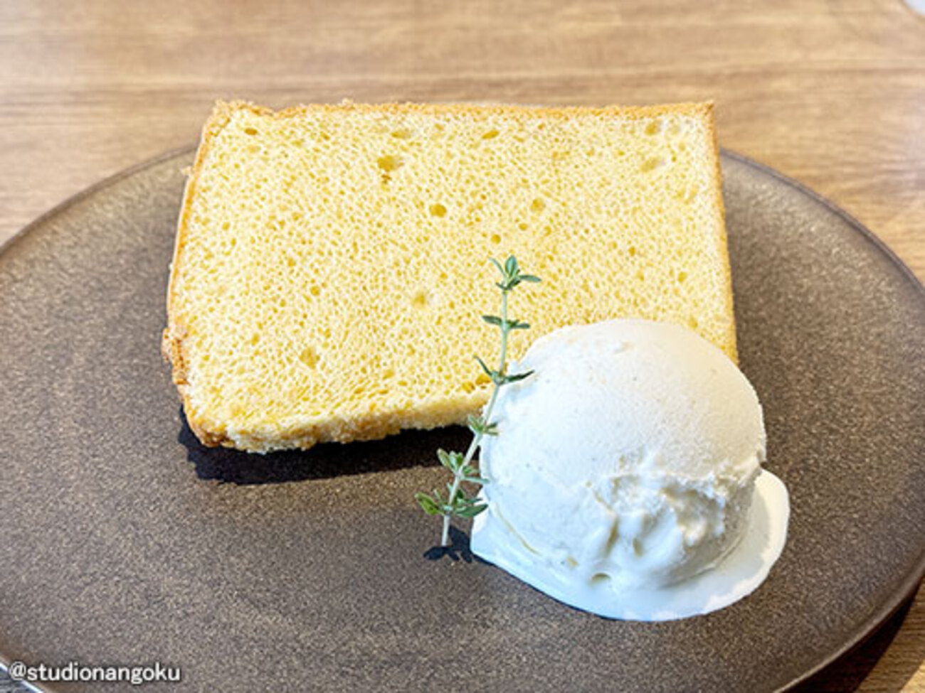 千歳烏山】仙川シフォン ～ケーキセット＆パフェセット～ - 南国さんの