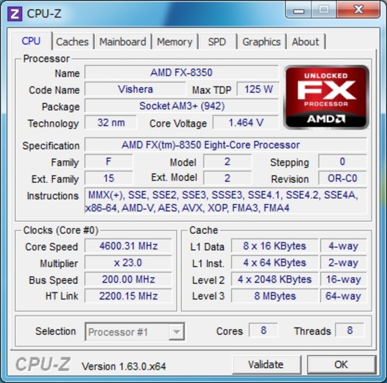 AMD FX 8350 +マザボ+電源ほか（レビュー】久々に登場したAMD FX新 
