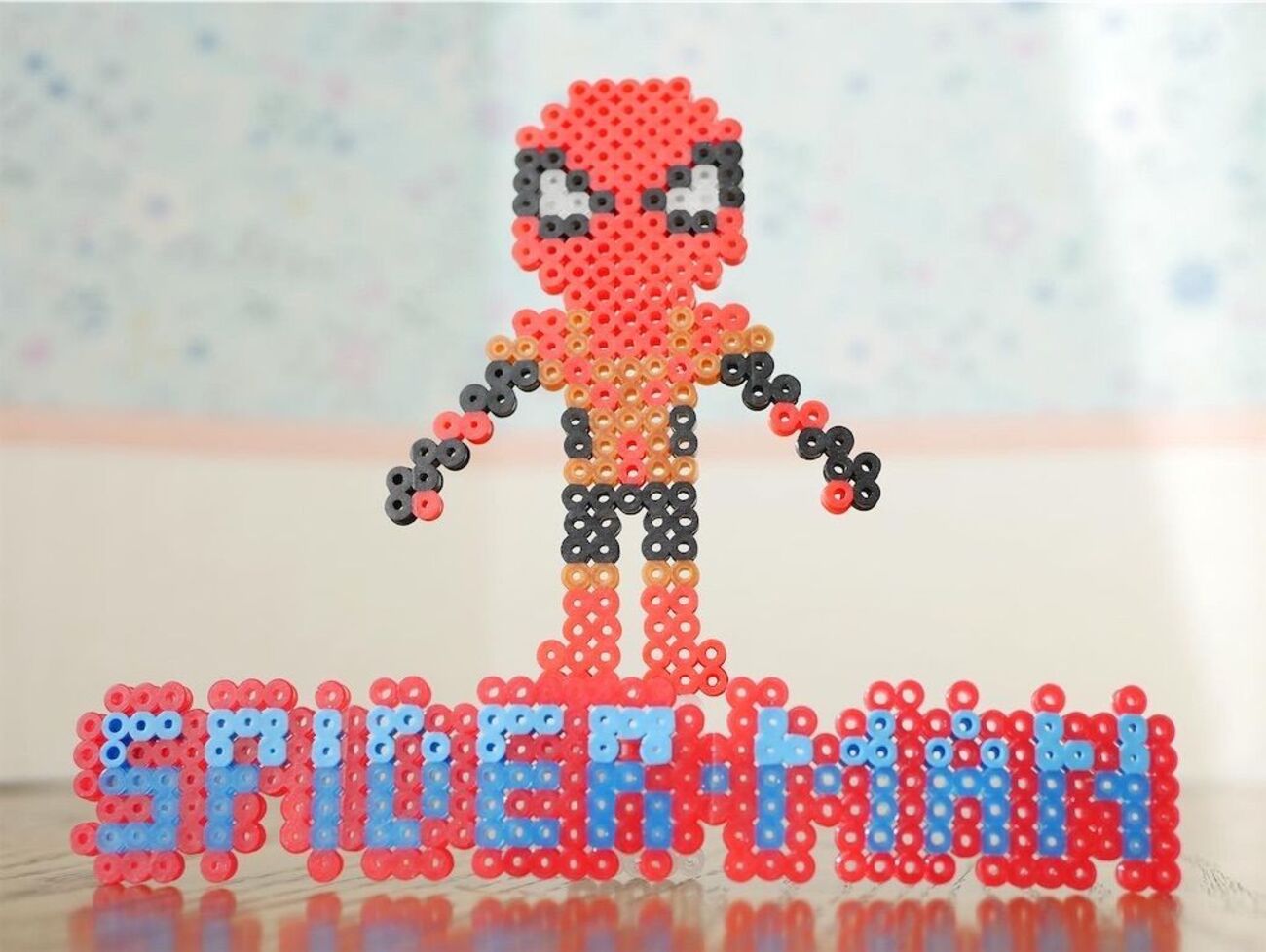 アイロンビーズでスパイダーマンを作ってみた - こーちのあたま