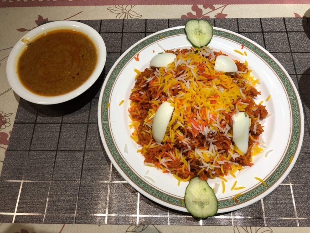 インドカレー様② ダブルカレー&ナンセット(インド料理ムンバイ アクアシティお台場店)の