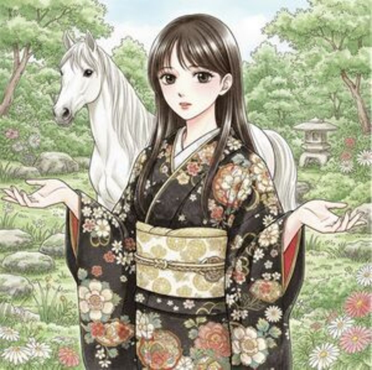 206人目《とんでもない友だち》【たいだいし】「いといぶせかるべきを馬にてものせむ」とのたまふを、いとたいだいしきこととは思へど - キャラで ...