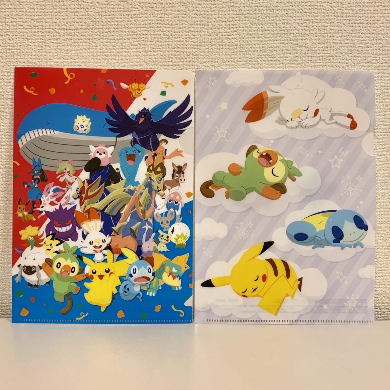セブンイレブン限定 ポケモンオリジナルA5クリアファイル 