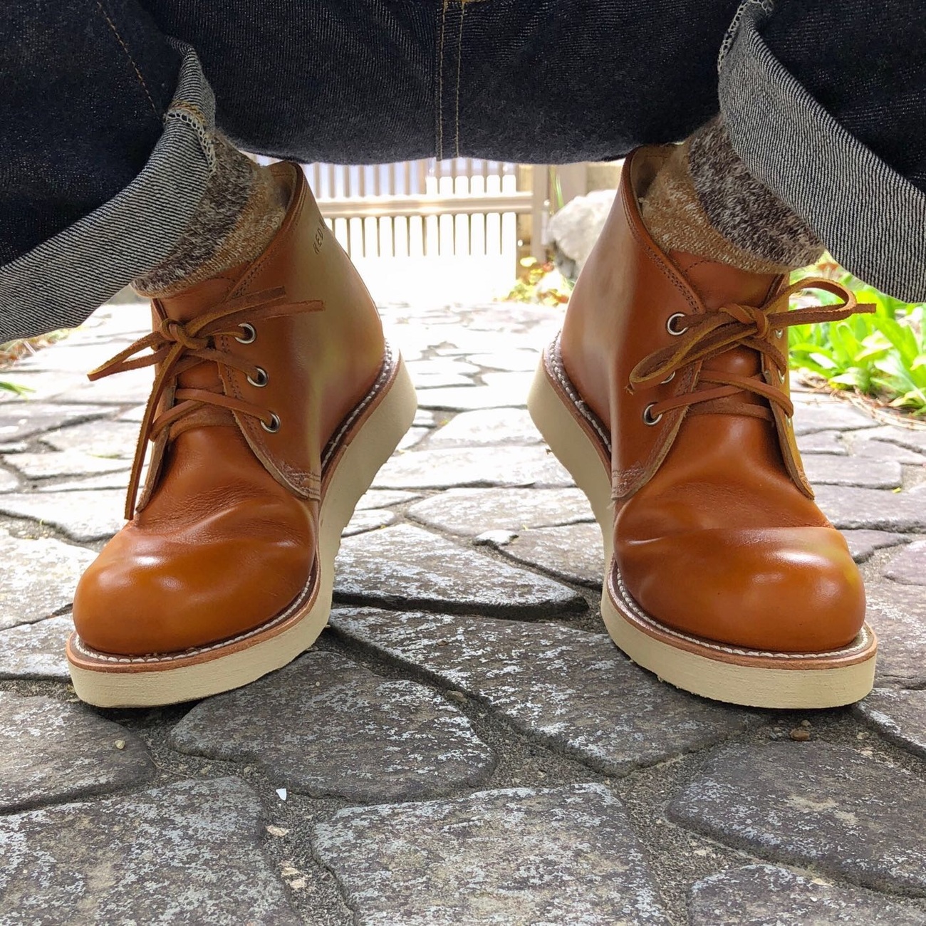 Redwing 9853 アイリッシュセッターチャッカ さび