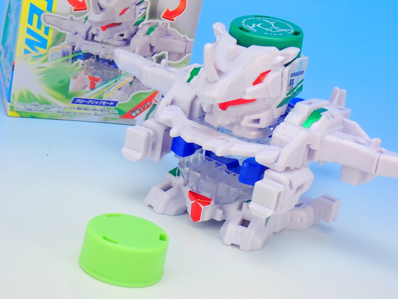 キャップ革命 ボトルマン BOT-40 アロサイダーDX で遊ぶ - YOの