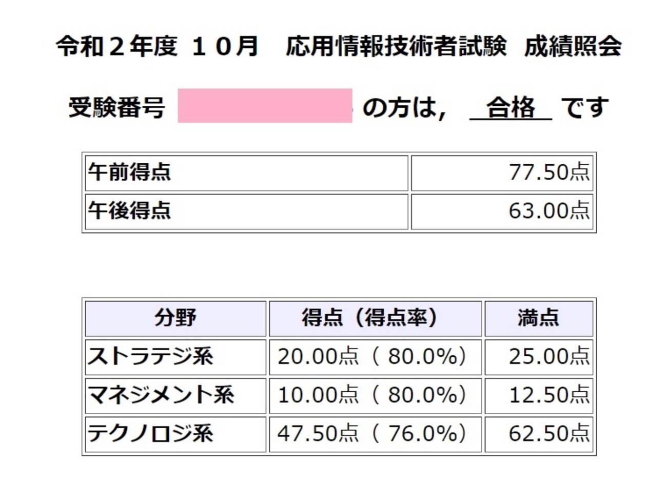 応用情報技術者試験の合格体験記 - 青山日記